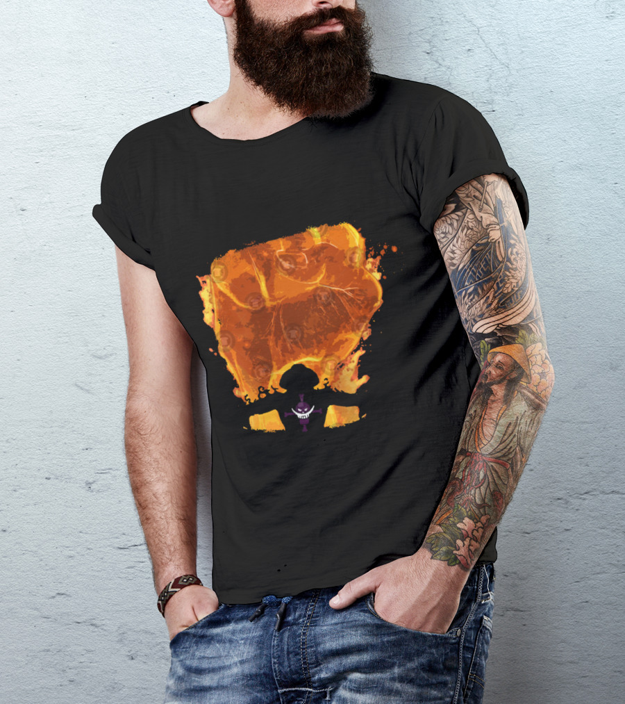 Fire Fist Ace Flaming Punch T-Shirt