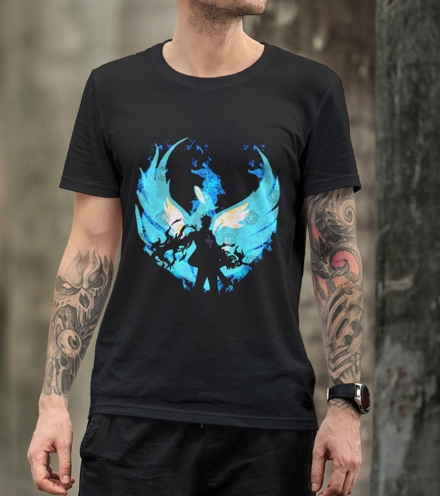 Marco The Phoenix Blue Flame Mastery Guardian Transformation T-Shirt