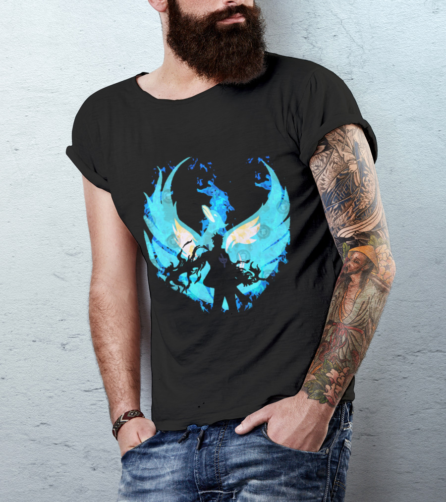 Marco The Phoenix Blue Flame Mastery Guardian Transformation T-Shirt
