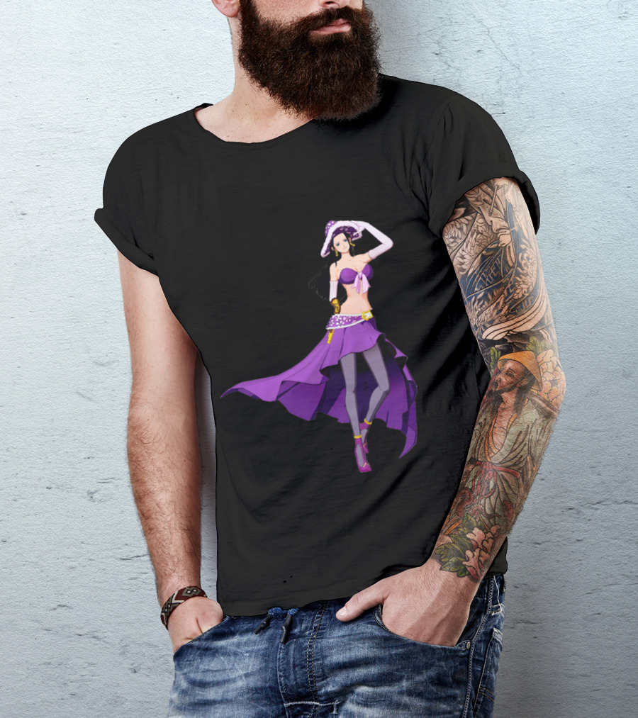 Nico Robin Purple Dress Halloween Costume T-Shirt