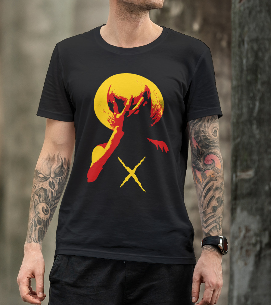 Monkey D. Luffy Portrait With Straw Hat And Crossed Arms T-Shirt