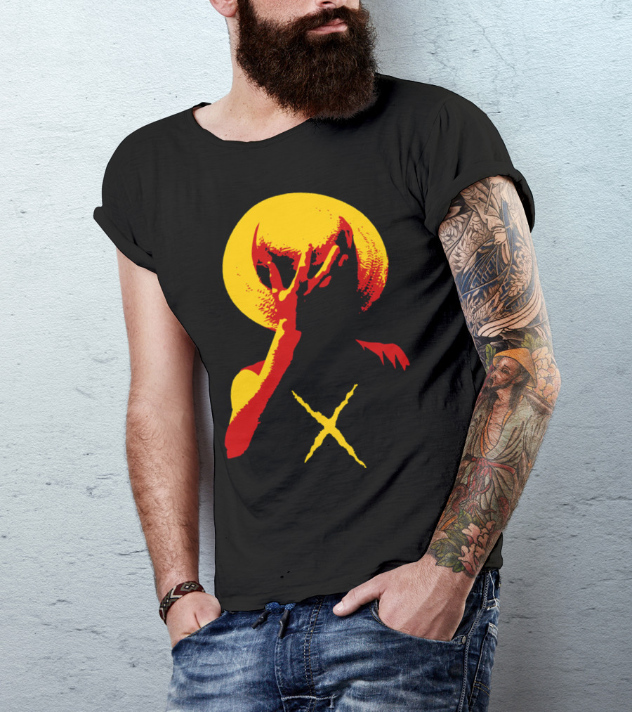 Monkey D. Luffy Portrait With Straw Hat And Crossed Arms T-Shirt