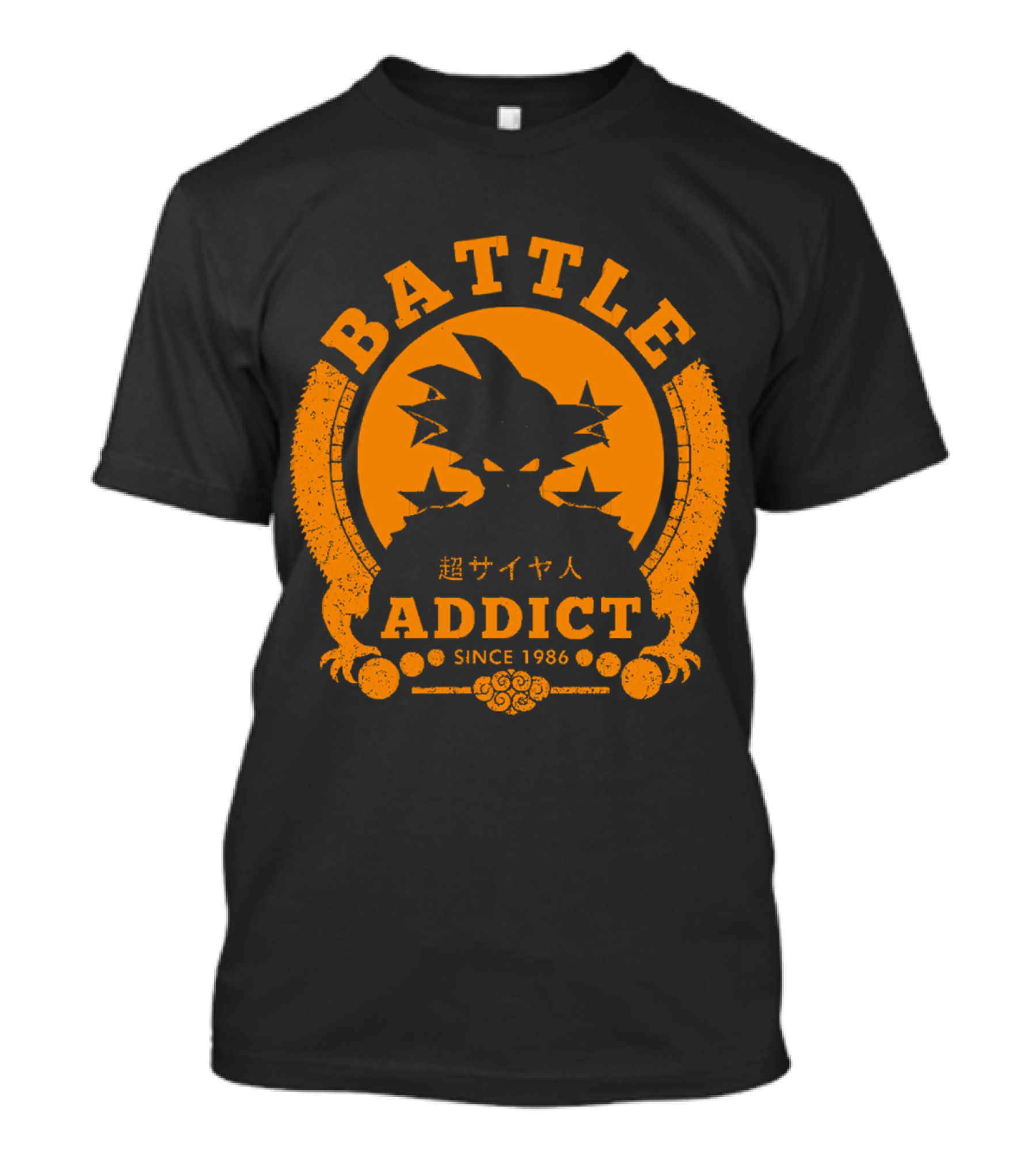 BATTLE ADDICT 超サイヤ人 SINCE 1986 T-Shirt