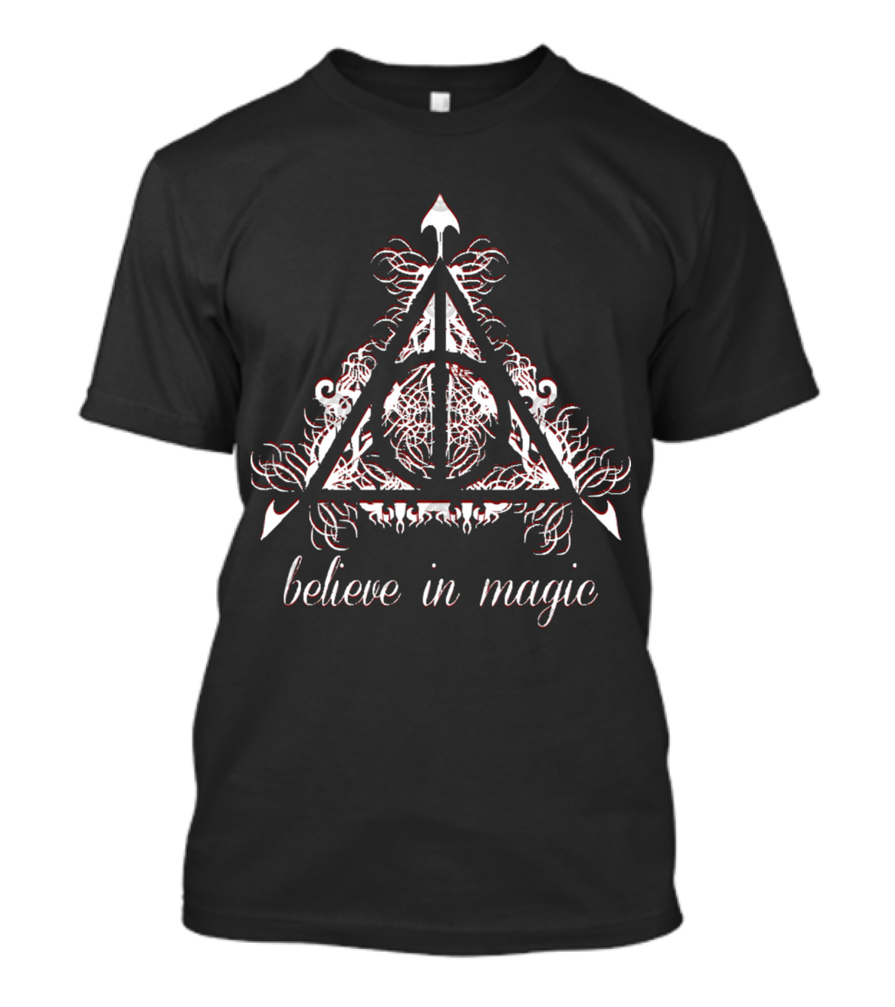 Believe In Magic Deathly Hallows T-Shirt