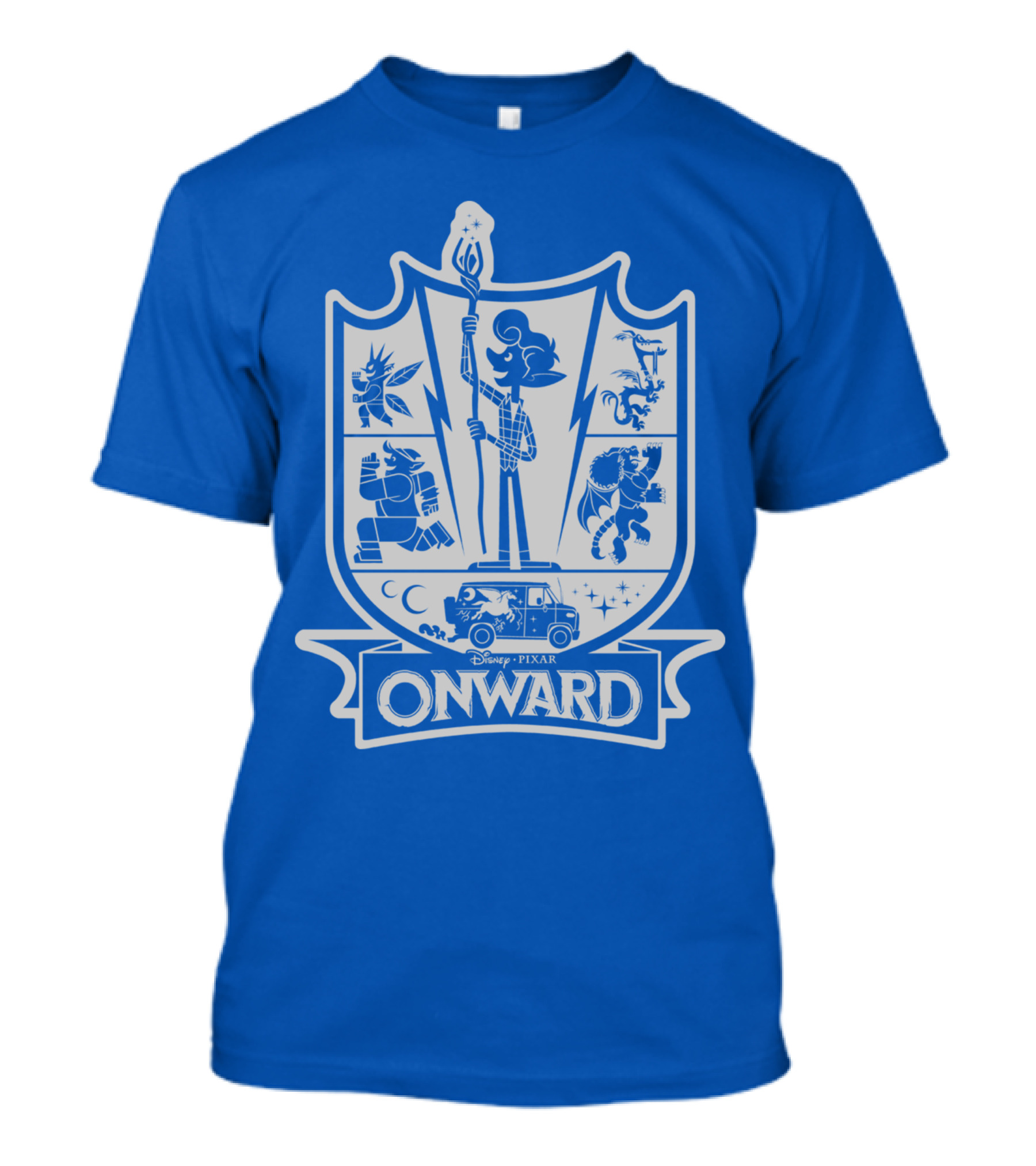 Disney Pixar Onward Magical Adventure Crest T-Shirt