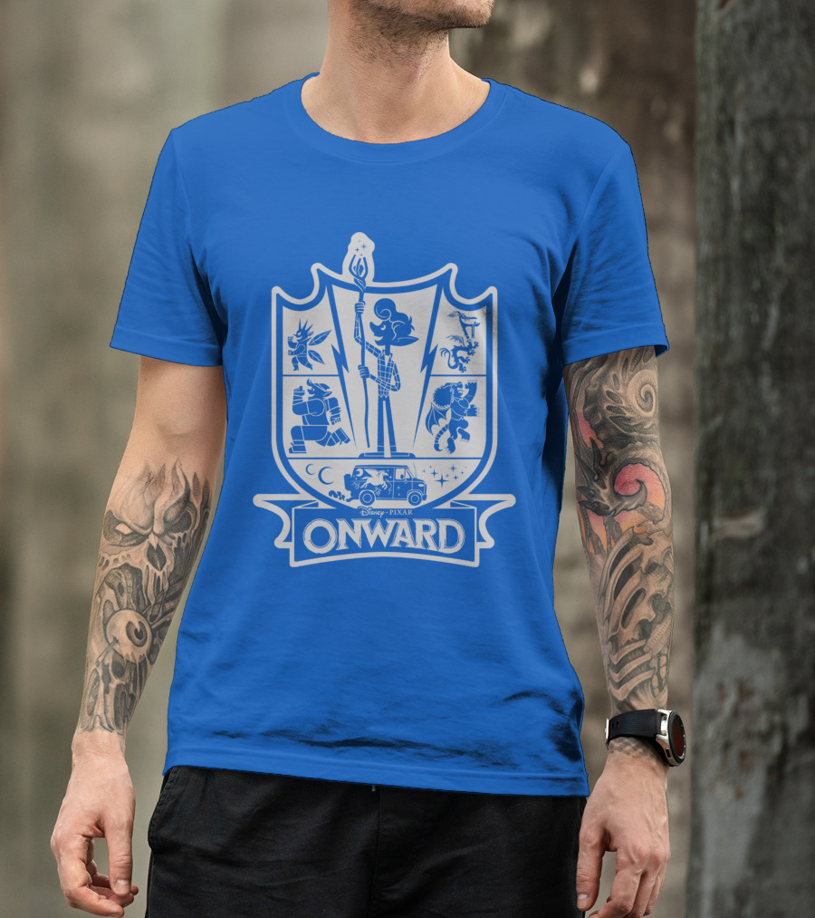 Disney Pixar Onward Magical Adventure Crest T-Shirt