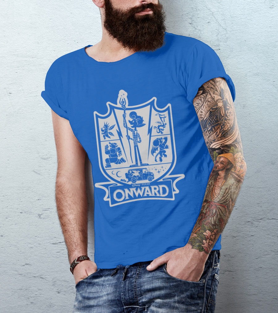 Disney Pixar Onward Magical Adventure Crest T-Shirt