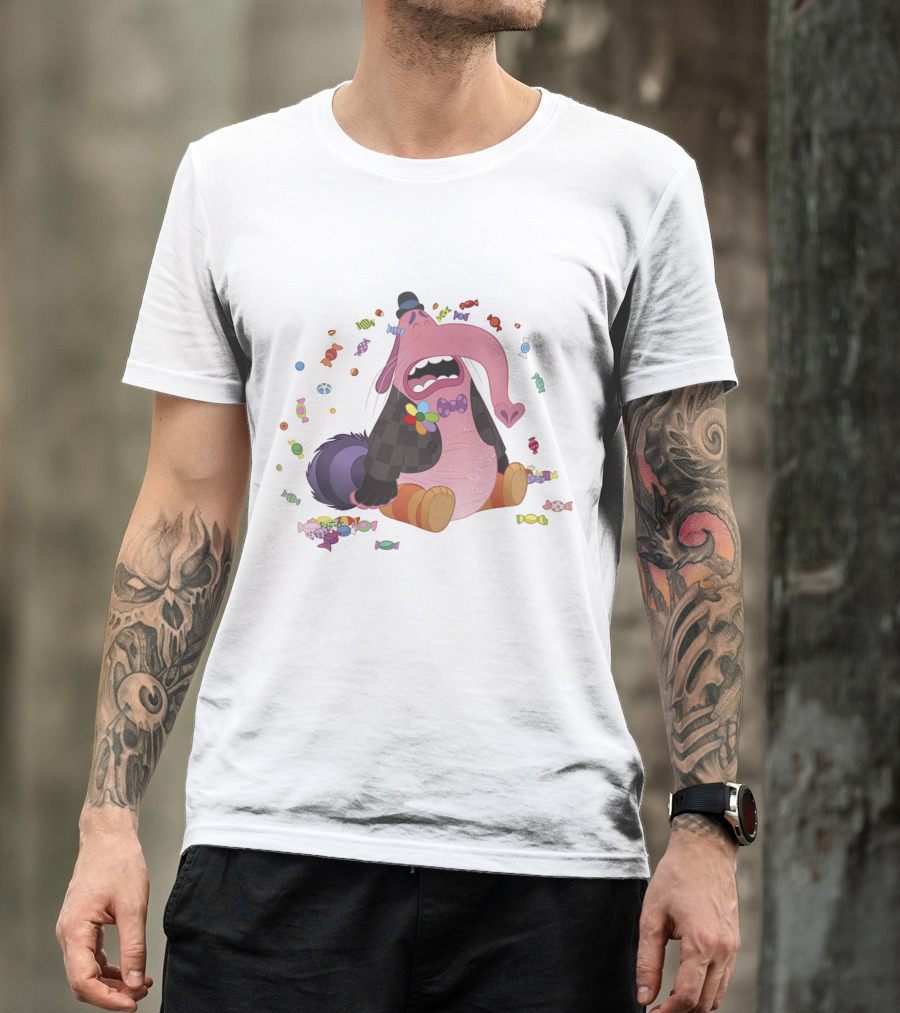 Bing Bong Candy Tears Inside Out Pixar Character Image T-Shirt