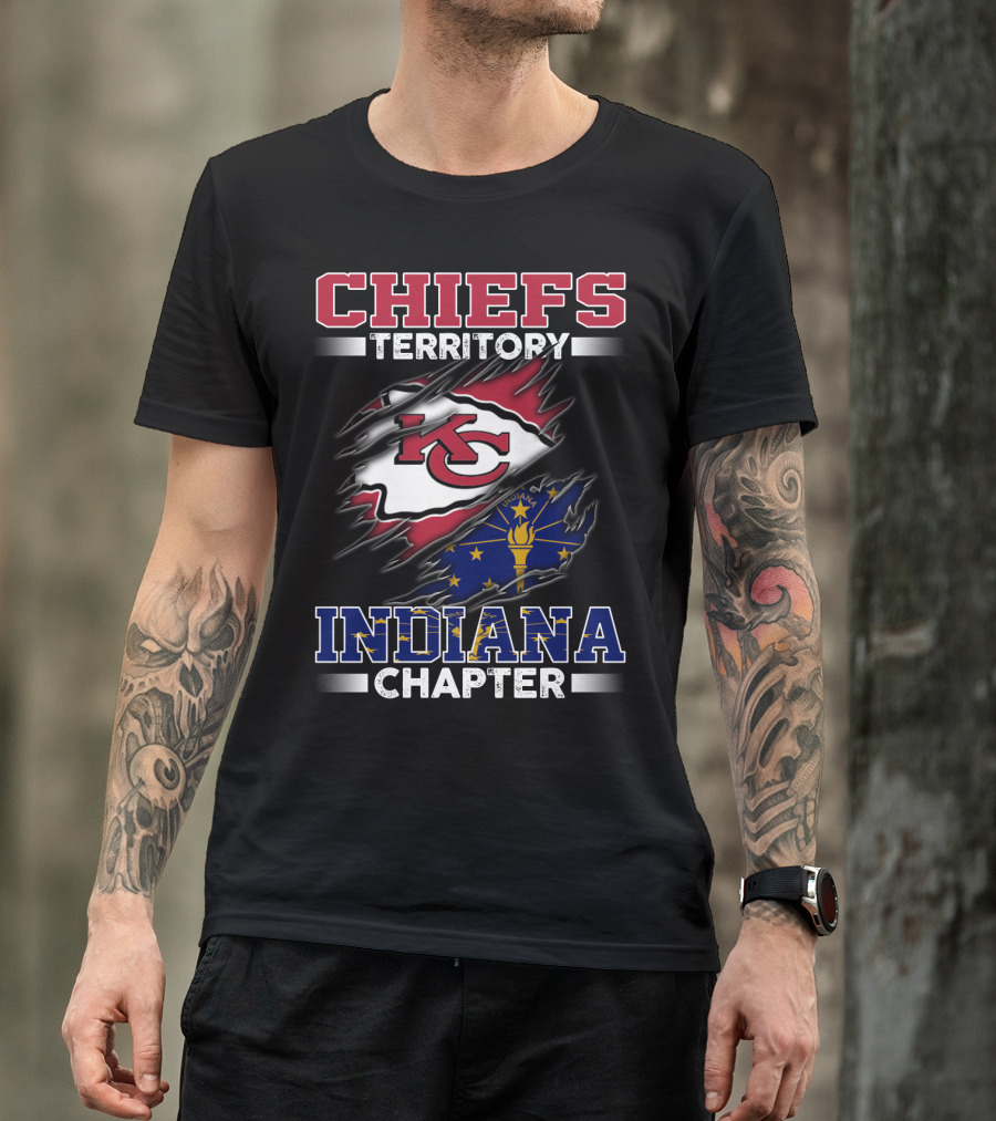 CHIEFS TERRITORY KC INDIANA CHAPTER T-Shirt