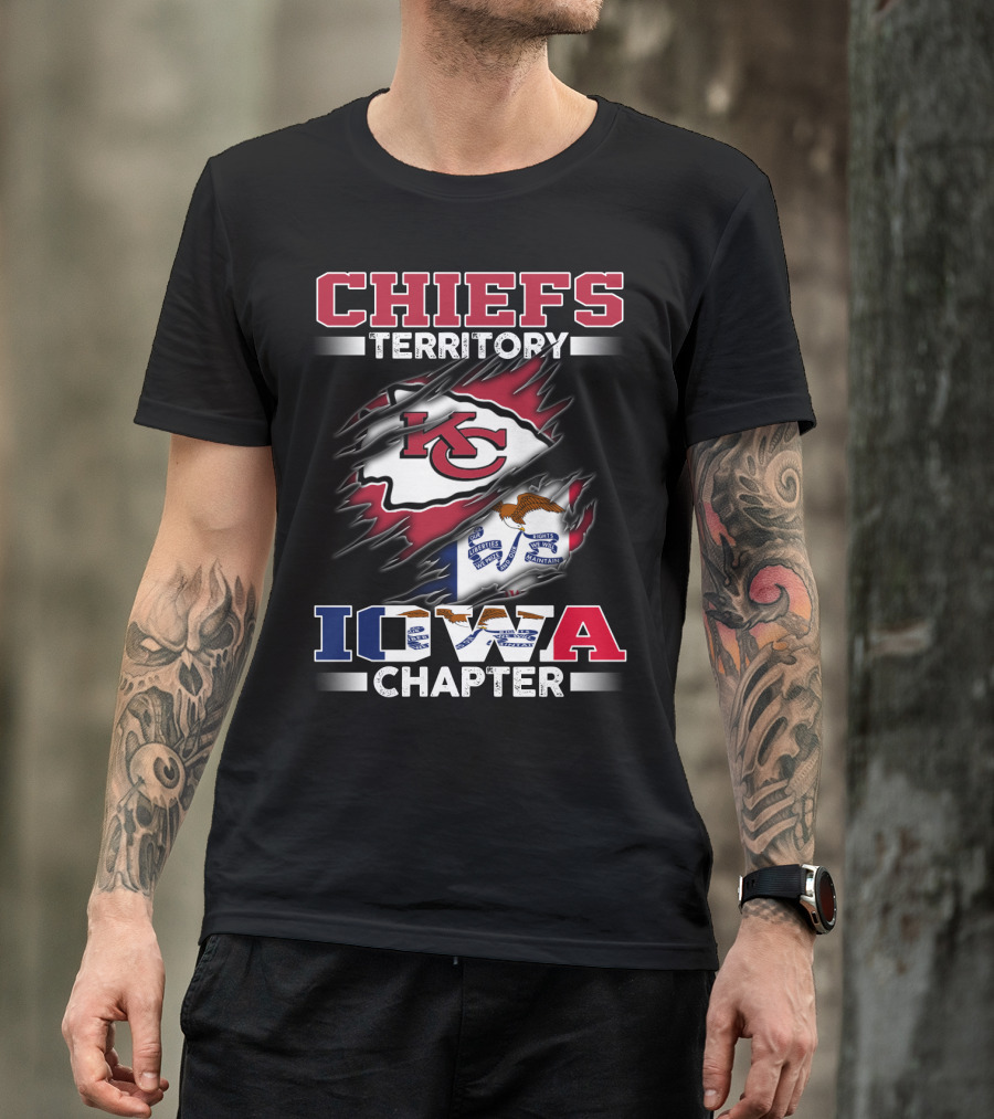 CHIEFS Territory Iowa Chapter KC T-Shirt