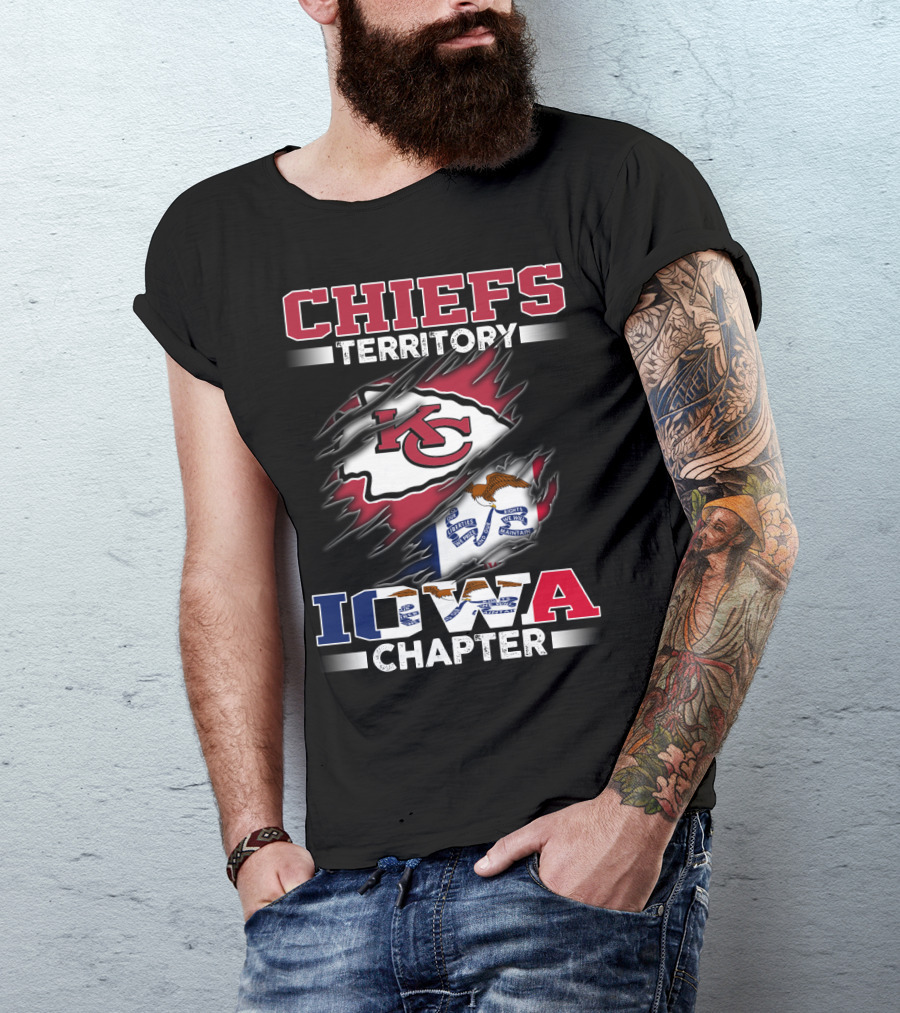 CHIEFS Territory Iowa Chapter KC T-Shirt