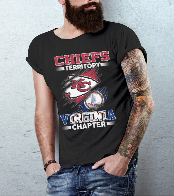 CHIEFS TERRITORY KC VIRGINIA CHAPTER T-Shirt