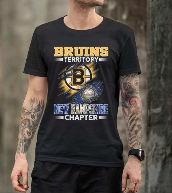 BRUINS Territory New Hampshire Chapter T-Shirt
