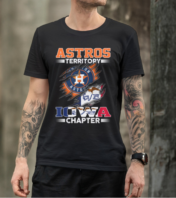 Astros Territory Houston Astros Iowa Chapter T-Shirt