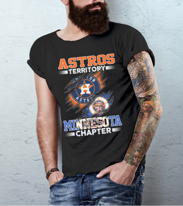 ASTROS TERRITORY HOUSTON ASTROS MINNESOTA CHAPTER T-Shirt