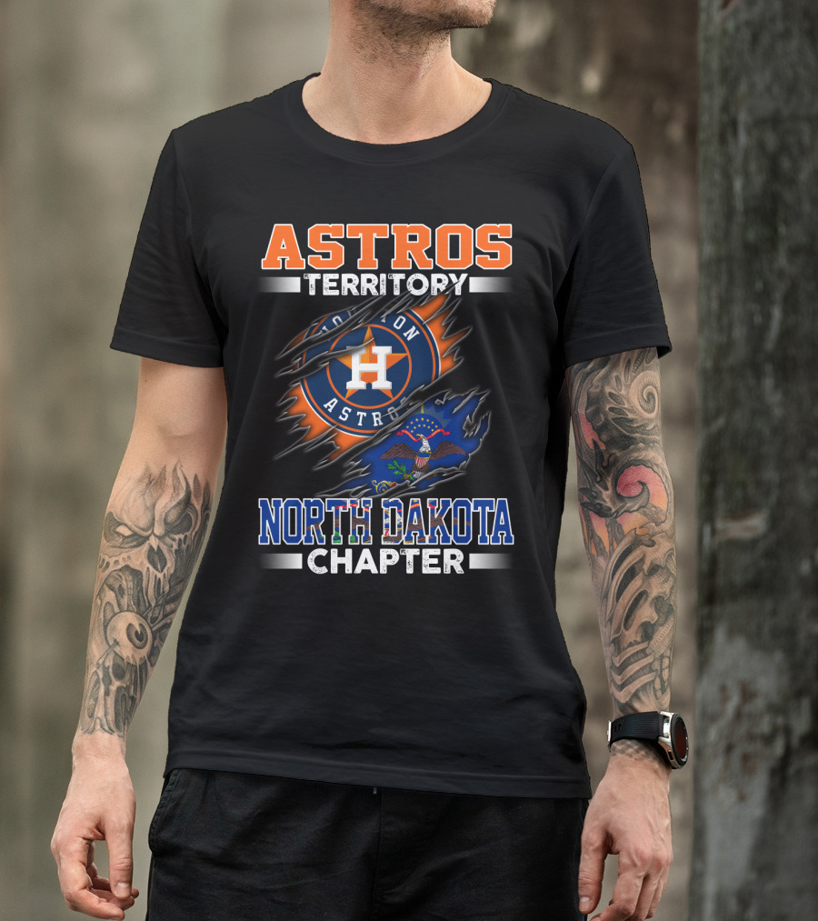 ASTROS TERRITORY HOUSTON ASTROS NORTH DAKOTA CHAPTER T-Shirt