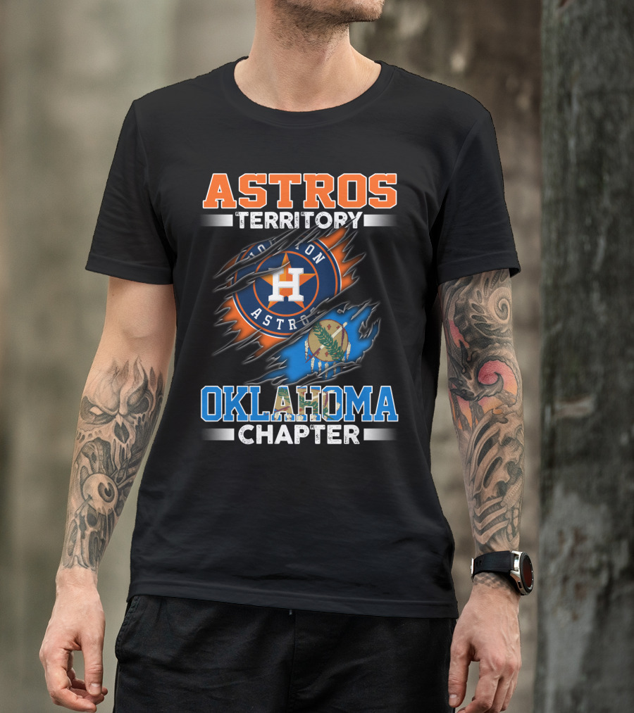 ASTROS TERRITORY HOUSTON ASTROS OKLAHOMA CHAPTER T-Shirt
