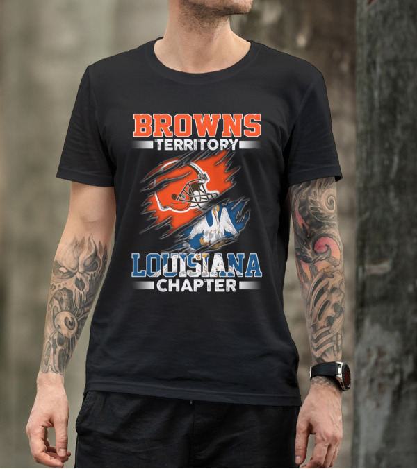 BROWNS TERRITORY LOUISIANA CHAPTER T-Shirt