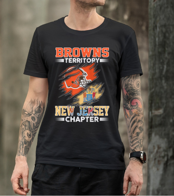 BROWNS TERRITORY NEW JERSEY CHAPTER T-Shirt