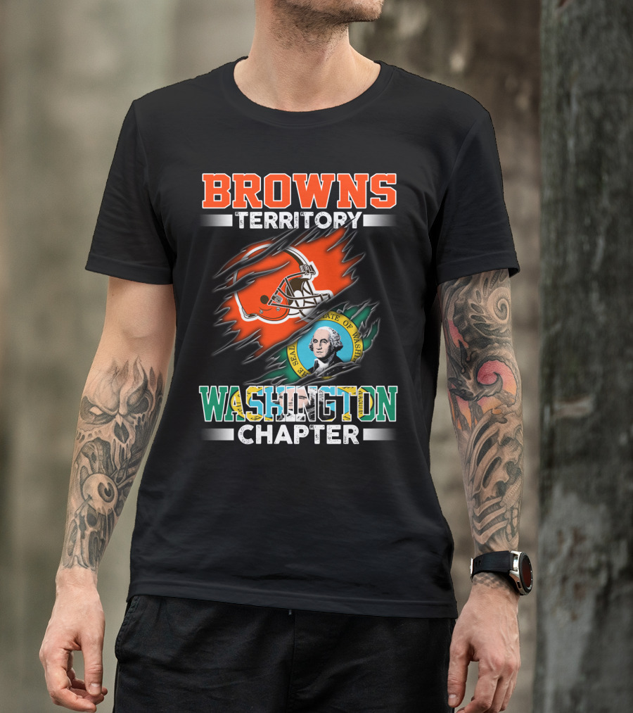 BROWNS TERRITORY WASHINGTON CHAPTER T-Shirt
