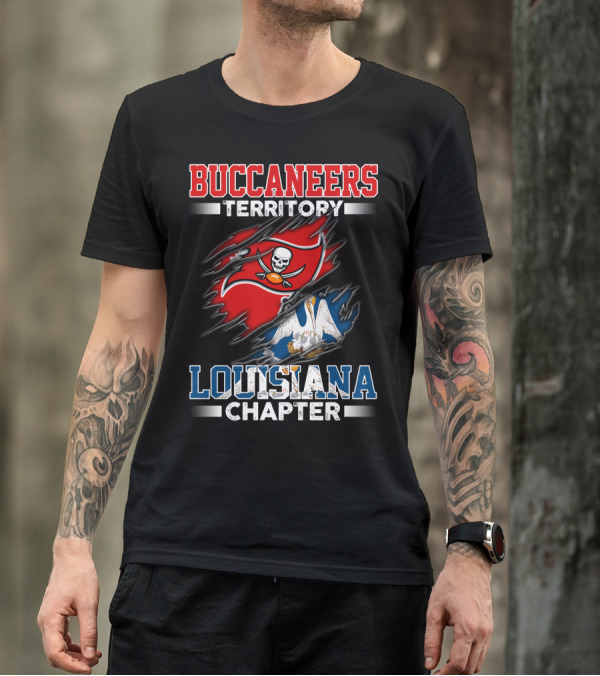 BUCCANEERS TERRITORY LOUISIANA CHAPTER T-Shirt