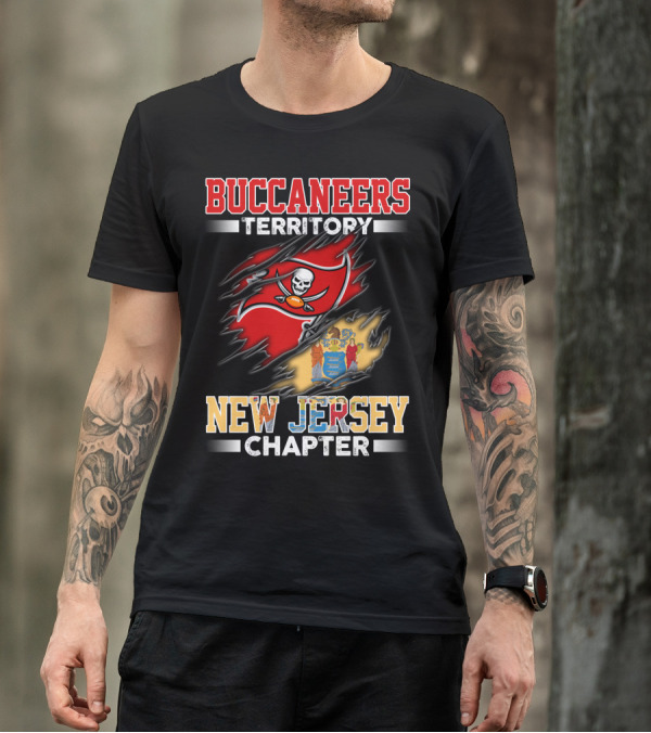 BUCCANEERS TERRITORY NEW JERSEY CHAPTER T-Shirt