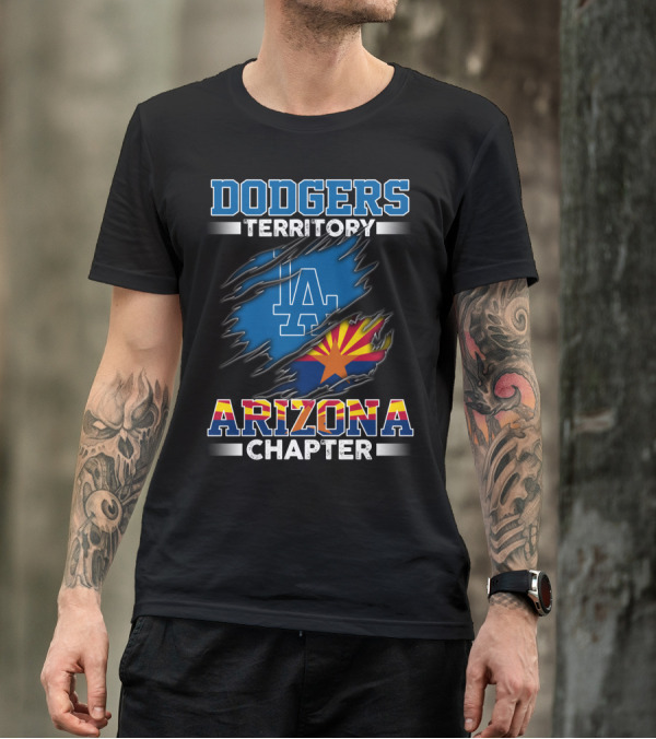 Dodgers Territory Arizona Chapter LA T-Shirt