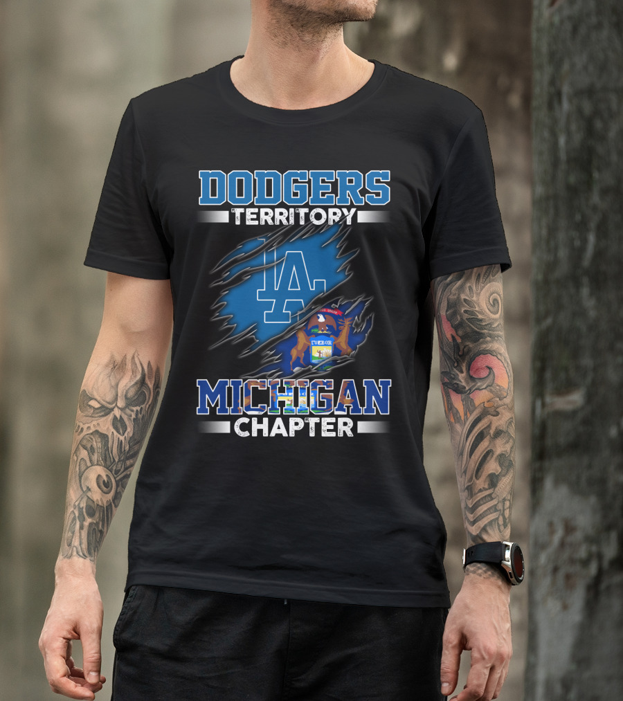 Dodgers Territory LA Michigan Chapter T-Shirt