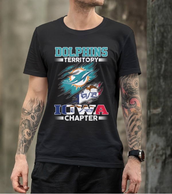 DOLPHINS TERRITORY IOWA CHAPTER T-Shirt