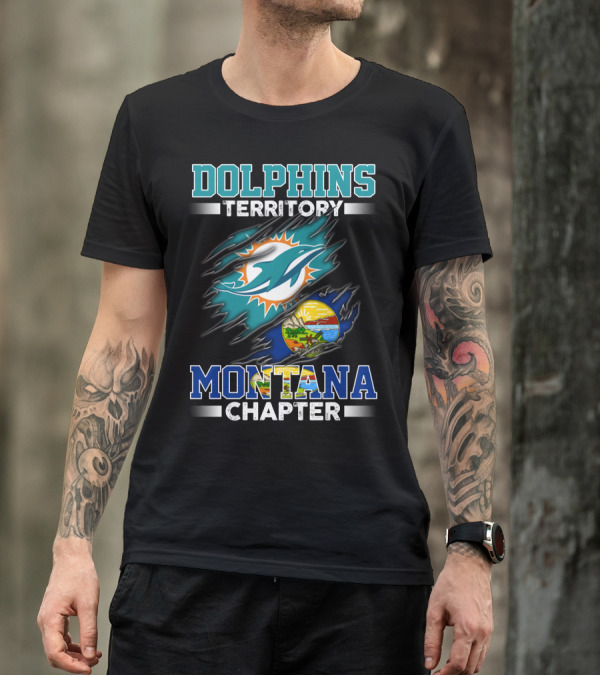 DOLPHINS TERRITORY MONTANA CHAPTER T-Shirt