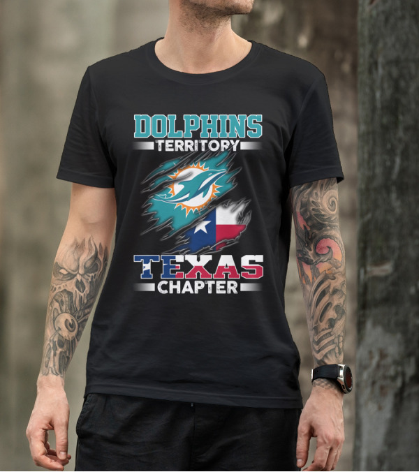 DOLPHINS TERRITORY TEXAS CHAPTER T-Shirt