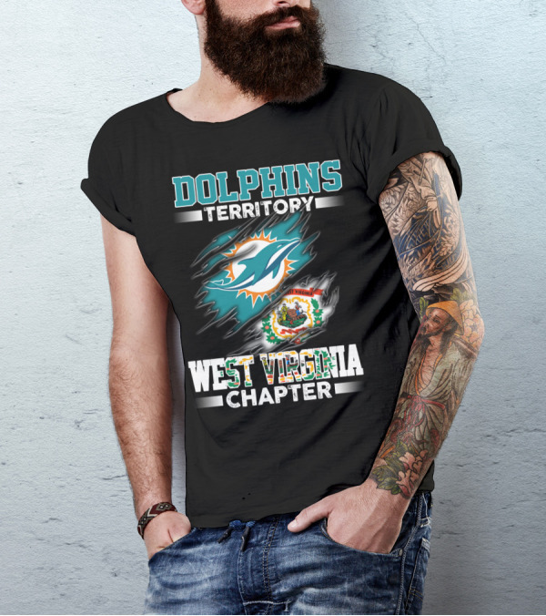 DOLPHINS TERRITORY WEST VIRGINIA CHAPTER T-Shirt