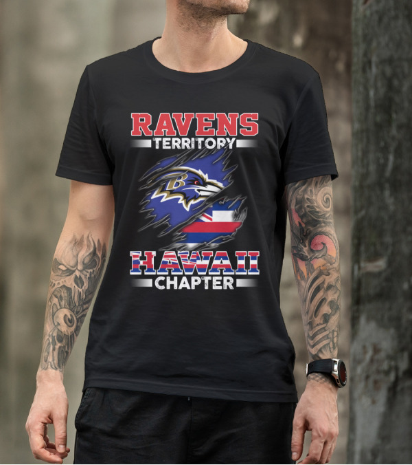 Ravens Territory Hawaii Chapter NFL T-Shirt
