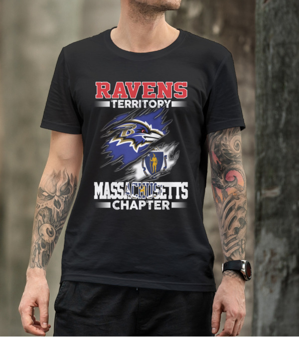 RAVENS TERRITORY MASSACHUSETTS CHAPTER T-Shirt