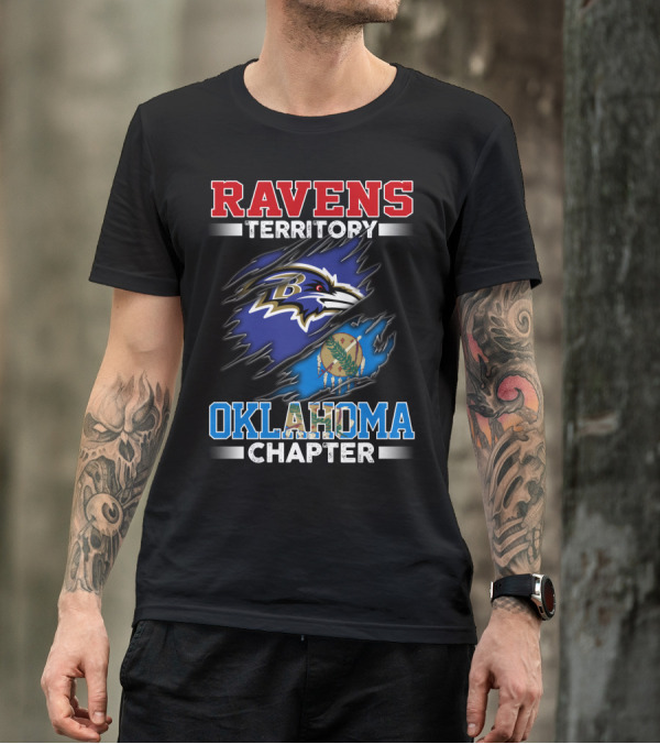 Ravens Territory Oklahoma Chapter T-Shirt