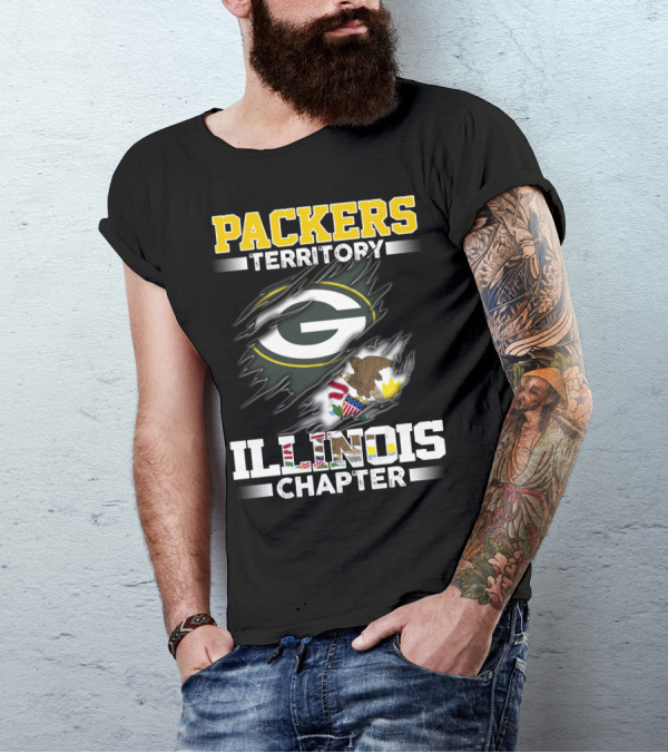 PACKERS TERRITORY ILLINOIS CHAPTER T-Shirt
