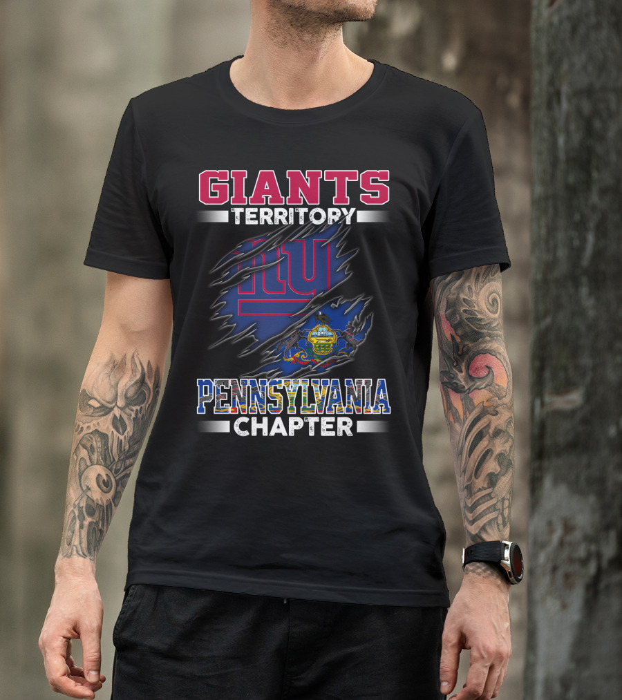 GIANTS TERRITORY PA PENNSYLVANIA CHAPTER T-Shirt