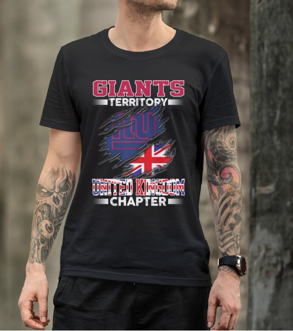 GIANTS Territory NY Logo United Kingdom Chapter T-Shirt