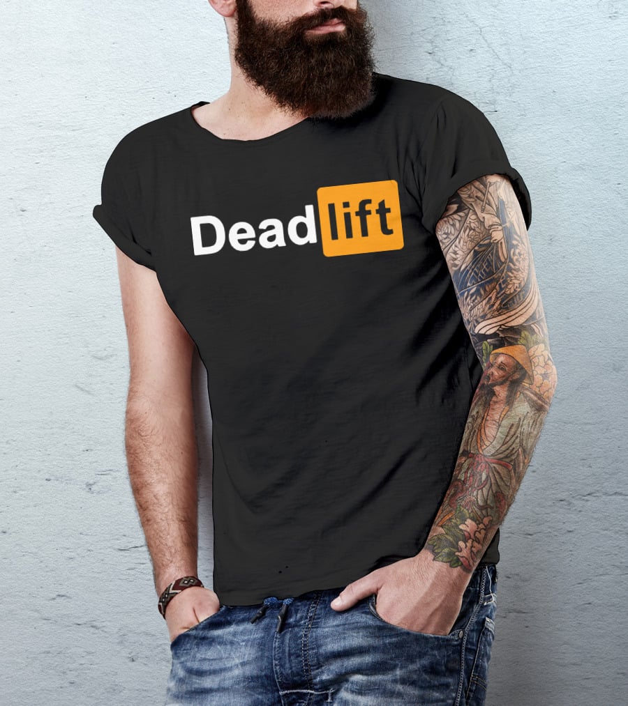 Deadlift Lift Training Strength Fitness W02 T-Shirt