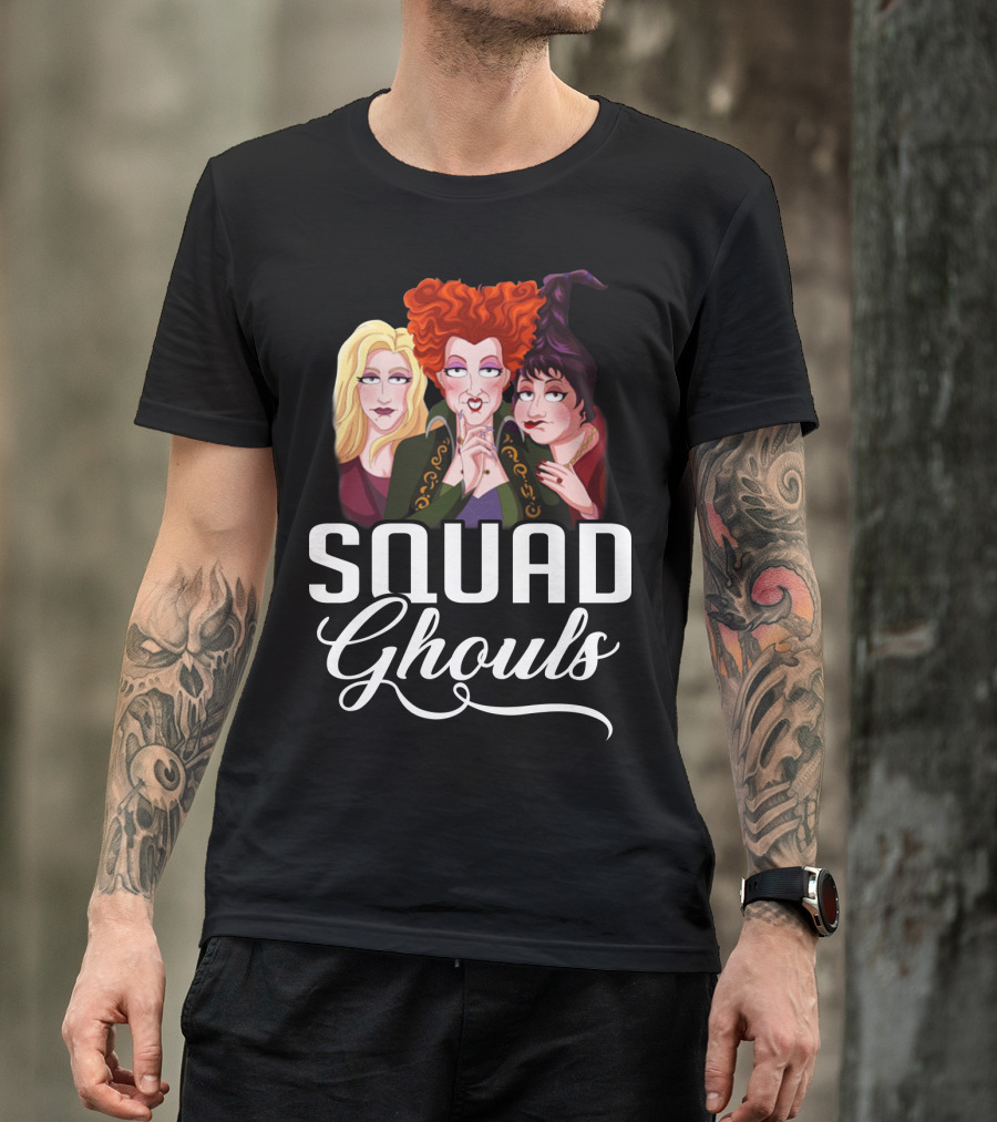 Squad Ghouls Sanderson Sisters Hocus Pocus T-Shirt