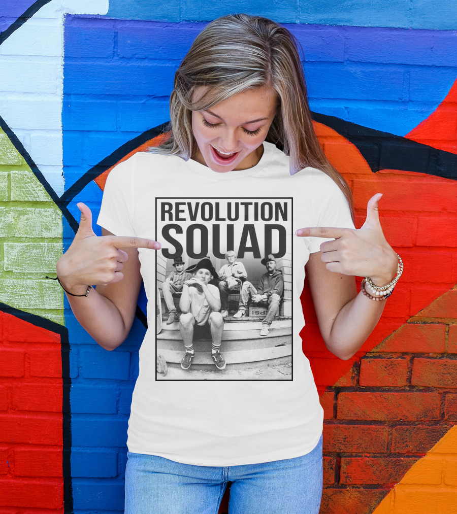 Revolution Squad Colonial Hat Group T-Shirt