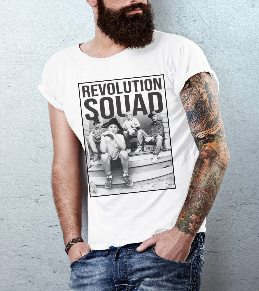 Revolution Squad Colonial Hat Group T-Shirt