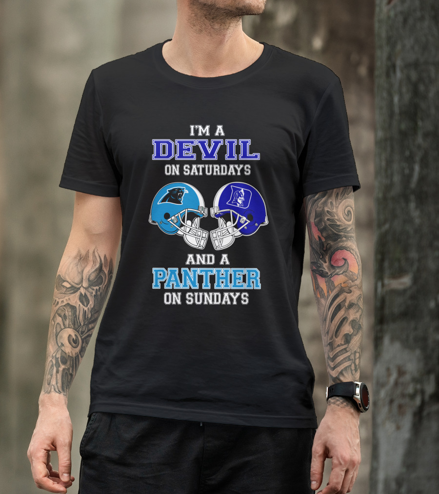 I'm A Devil On Saturdays And A Panther On Sundays T-Shirt