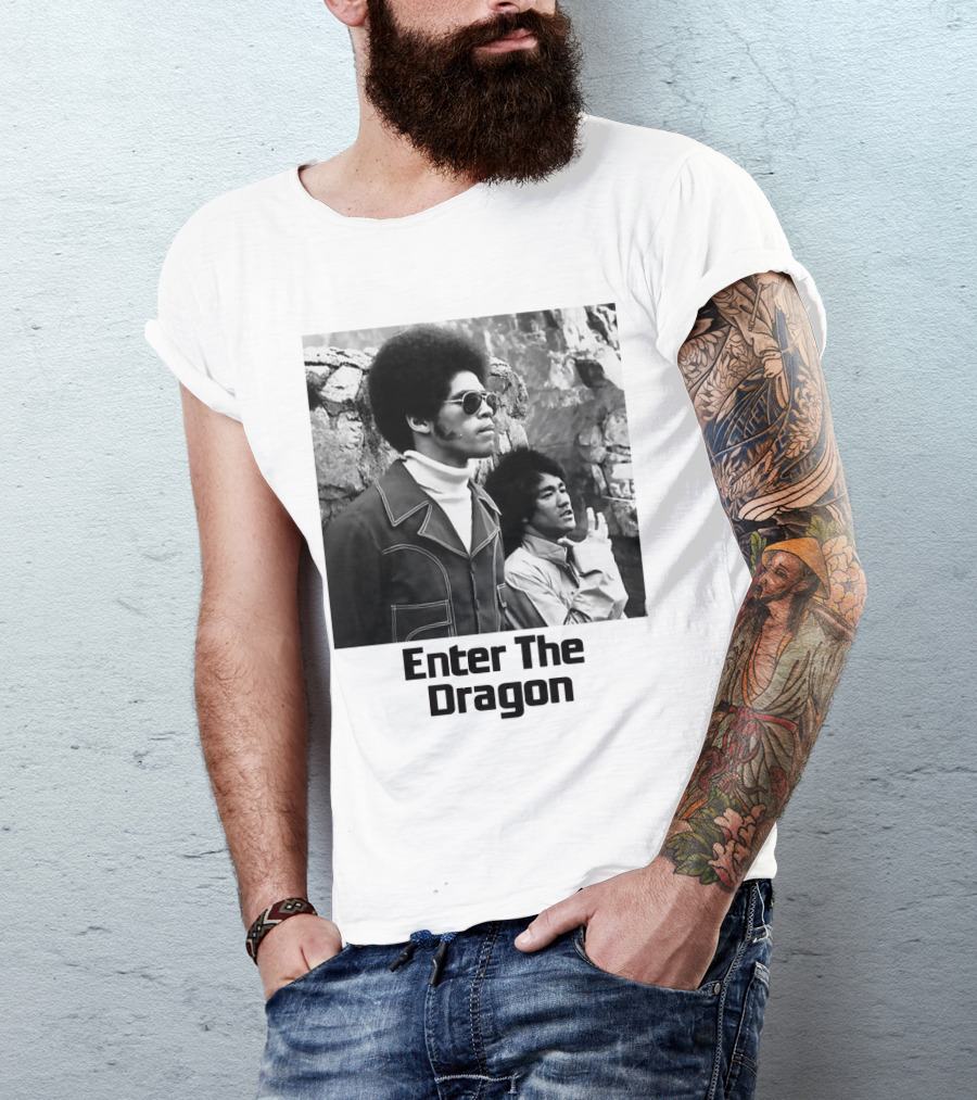 Enter The Dragon Bruce Lee Vintage Scene T-Shirt