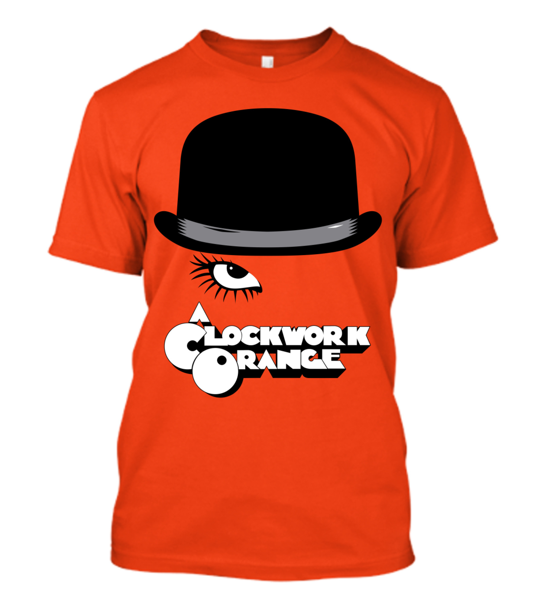A Clockwork Orange Bowler Hat And Eyelash T-Shirt