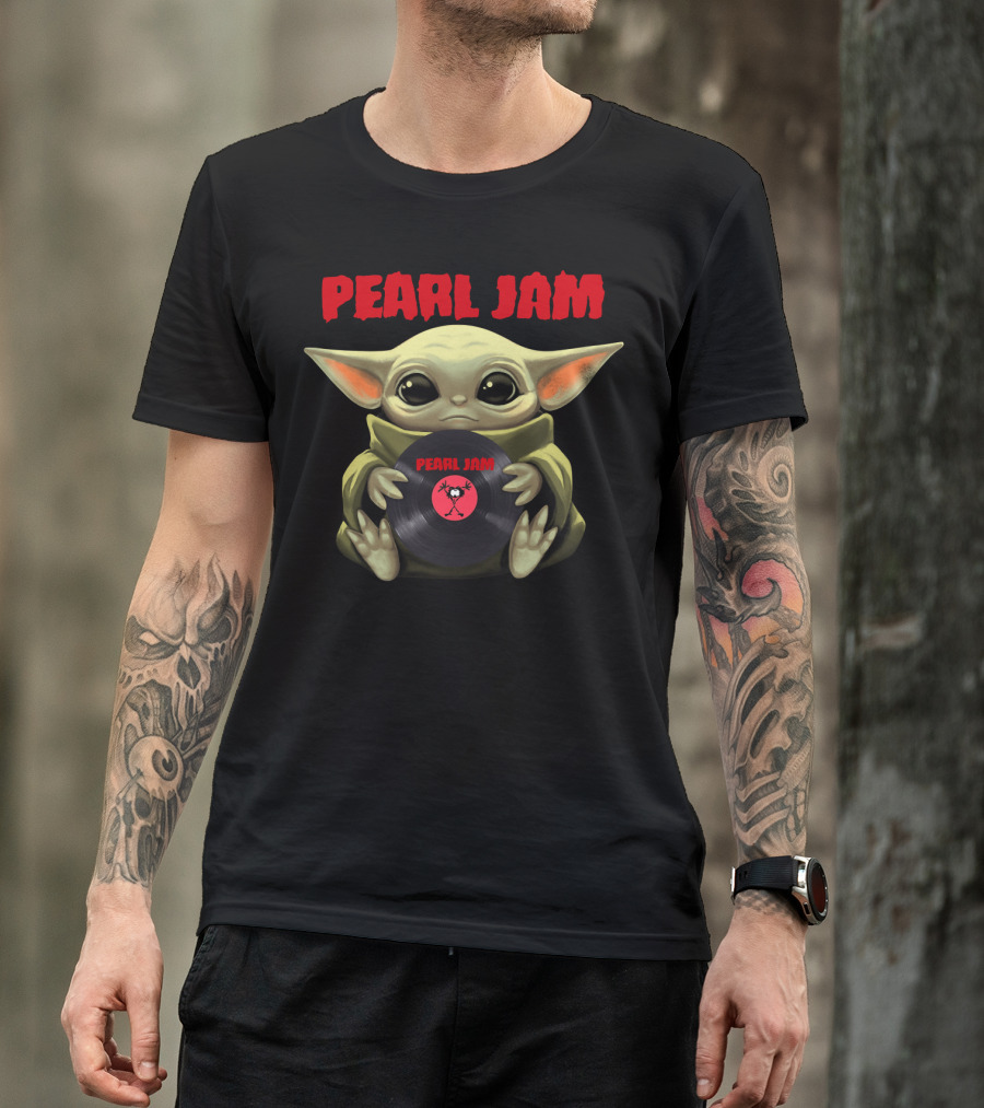PEARL JAM Baby Alien Vinyl T-Shirt