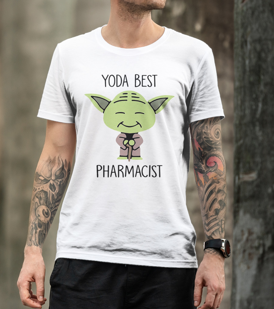 Yoda Best Pharmacist Baby Yoda T-Shirt
