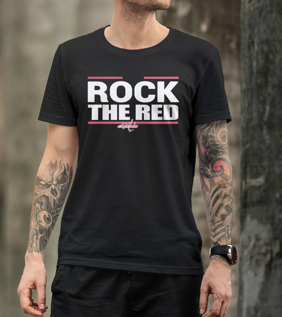 Rock The Red Capitals Hockey Enthusiast T-Shirt