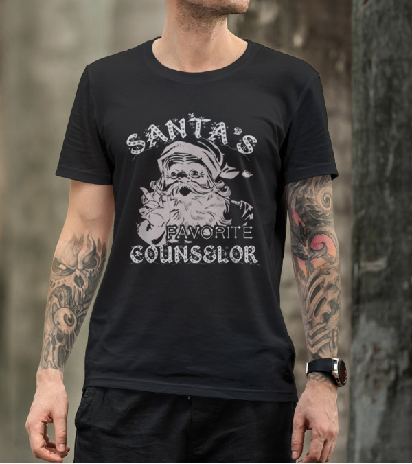 Santa's Favorite Counselor T-Shirt