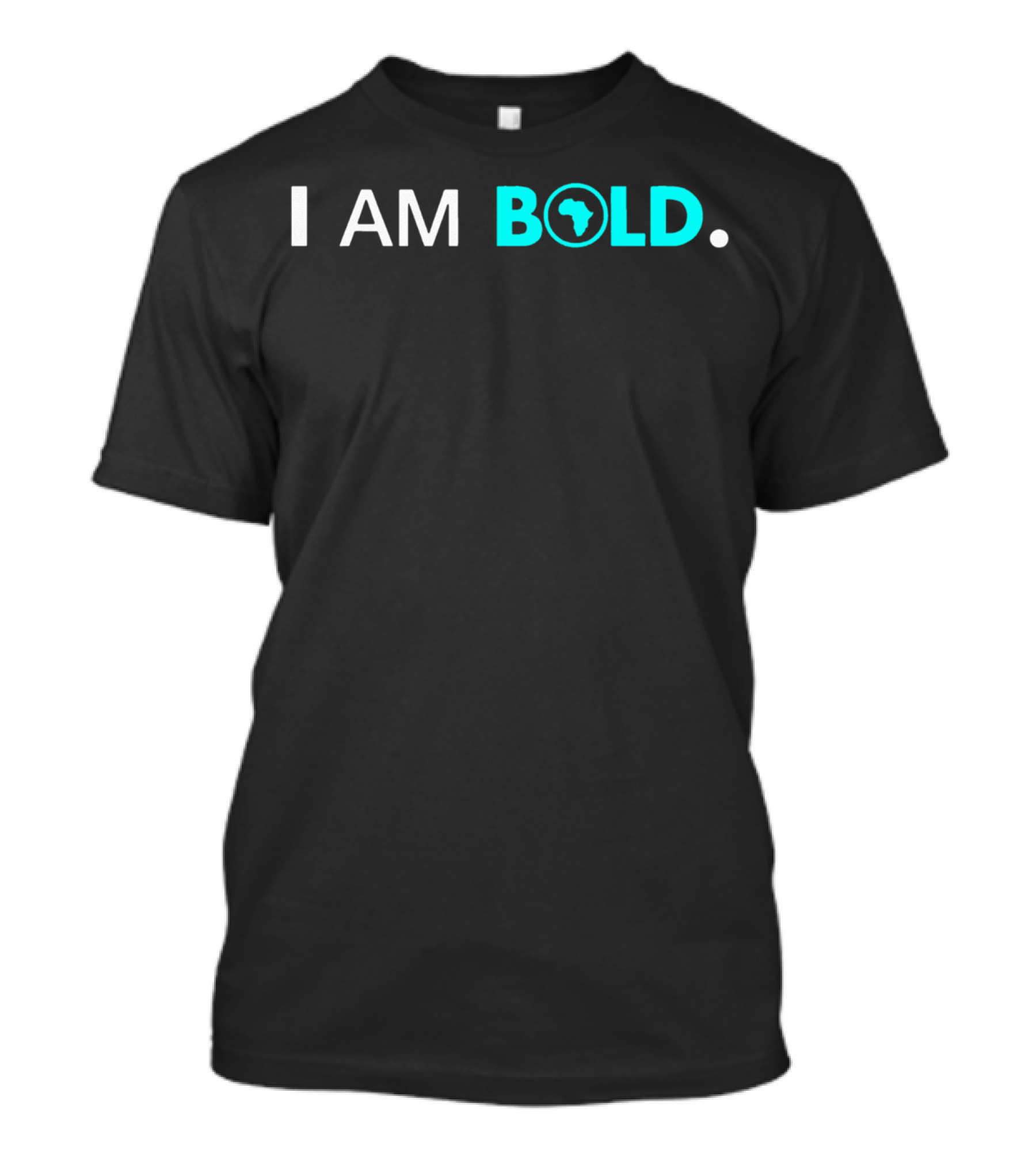 I Am Bold Africa Map T-Shirt